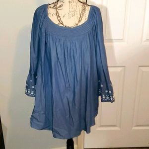 Super cute denim top